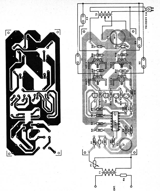 Figura 5 – Placa para a montagem
Figura 5 – Placa para a montagem