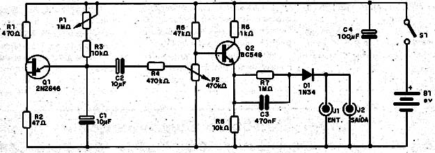 Figura 1 – Diagrama do trêmulo
Figura 1 – Diagrama do trêmulo