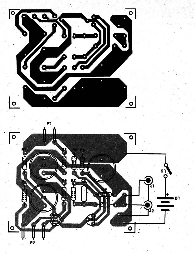 Figura 2 – Placa para a montagem
Figura 2 – Placa para a montagem