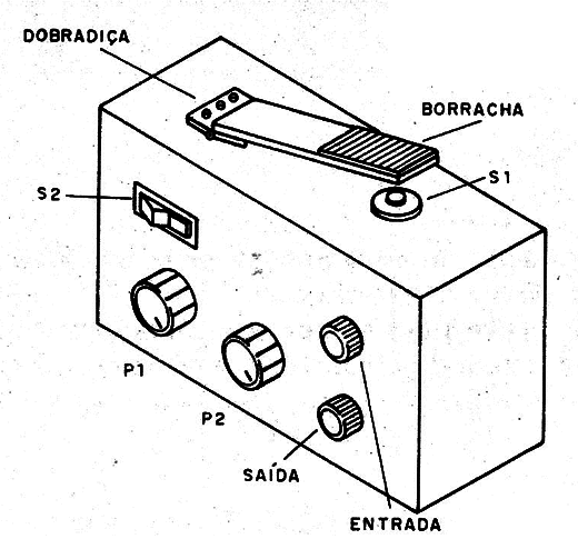 Figura 4 – Montagem do pedal
Figura 4 – Montagem do pedal