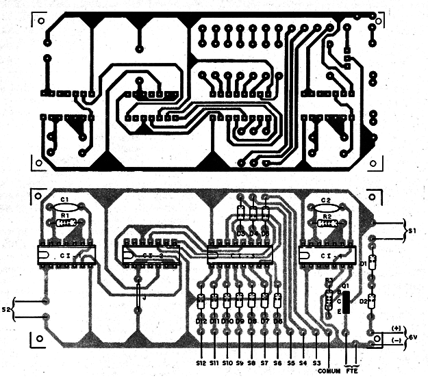 Figura 6 – Placa para a montagem
Figura 6 – Placa para a montagem