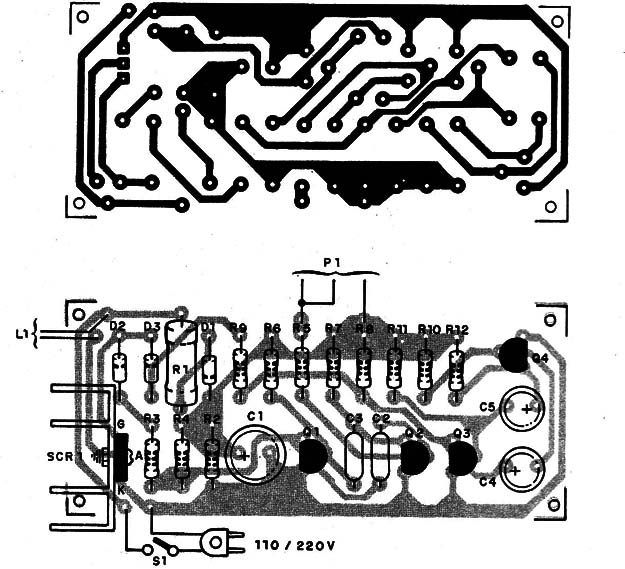 Figura 4 – Placa para a montagem
Figura 4 – Placa para a montagem