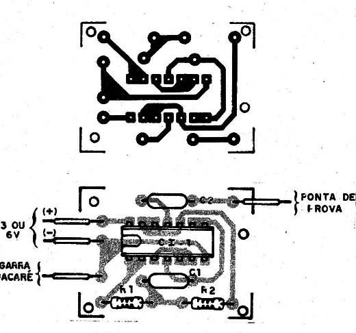    Figura 8 – Placa para o injetor
