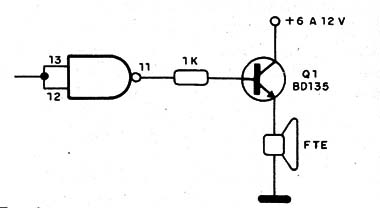 Figura 13 - Etapa de áudio
Figura 13 - Etapa de áudio
