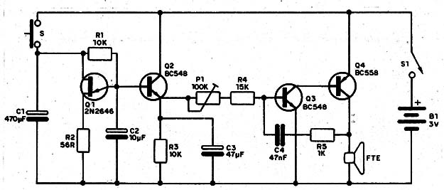 Figura 2 – Circuito para a segunda versão
Figura 2 – Circuito para a segunda versão