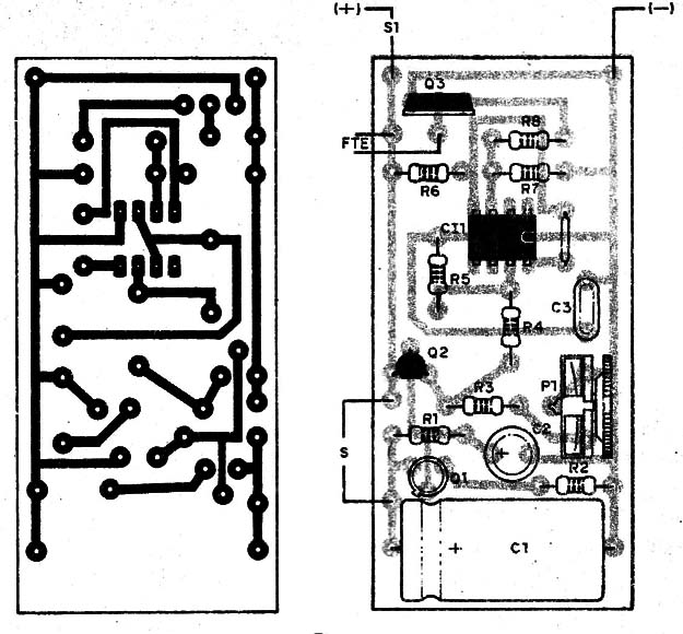 Figura 3 – Placa de circuito impresso para a segunda versão
Figura 3 – Placa de circuito impresso para a segunda versão