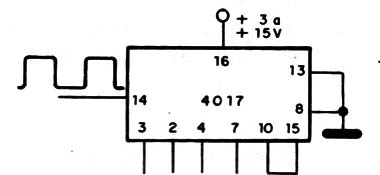 Figura 7 – Contando até 4 com o 4017
Figura 7 – Contando até 4 com o 4017