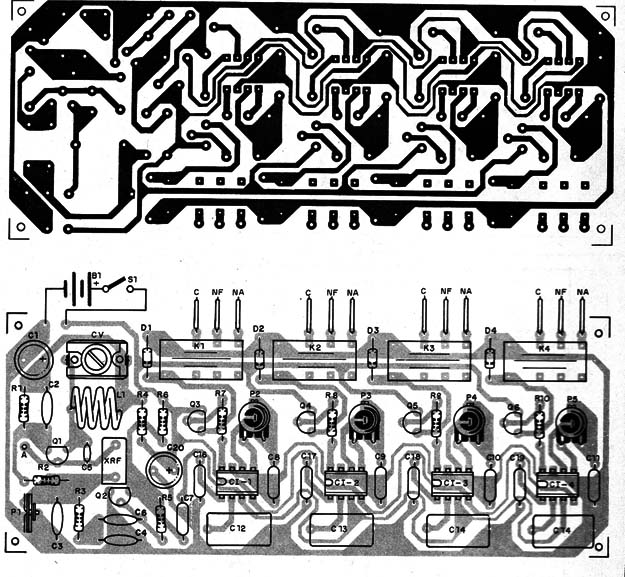 Figura 7 – Placa para o receptor
Figura 7 – Placa para o receptor
