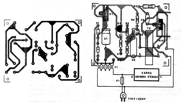 Figura 2 – Montagem em placa de circuito impresso
Figura 2 – Montagem em placa de circuito impresso