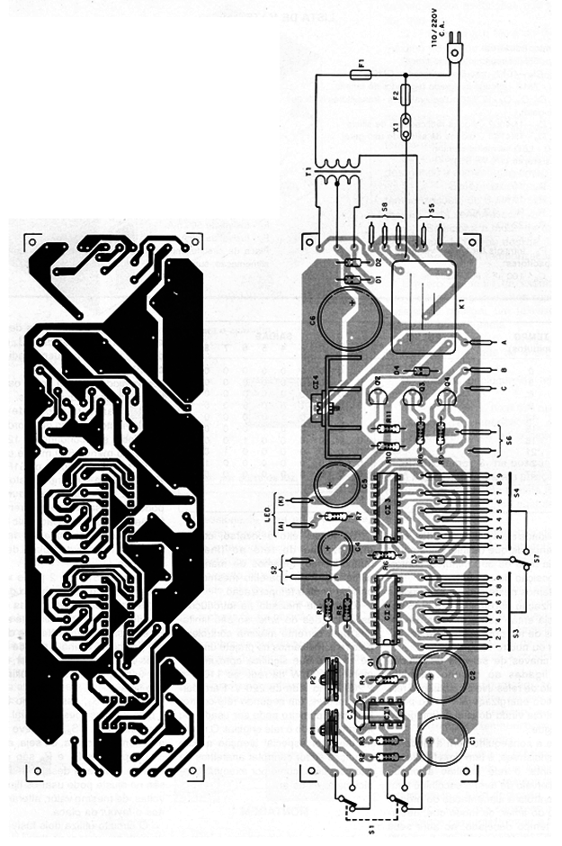 Figura 3 – Placa para a montagem
Figura 3 – Placa para a montagem