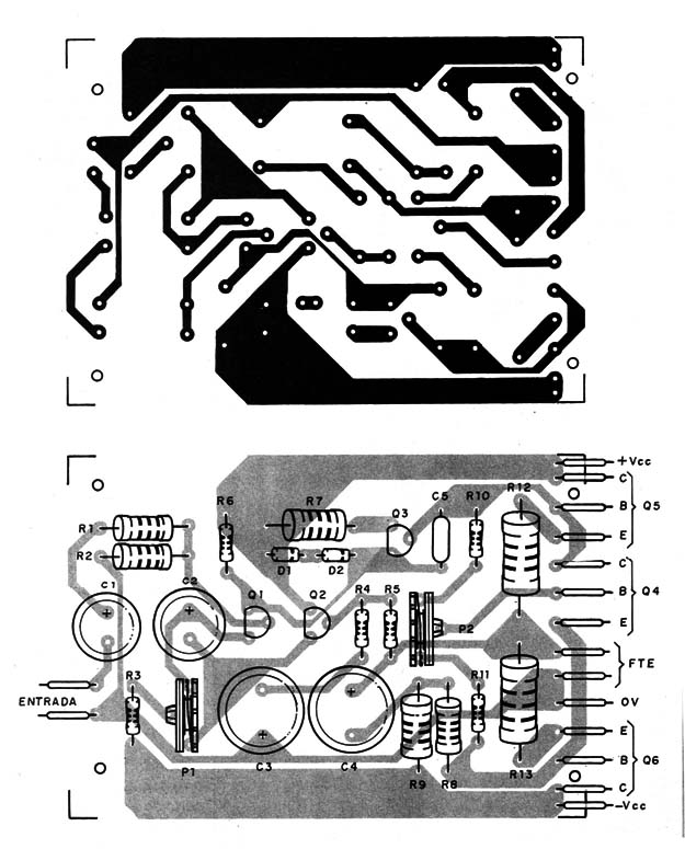 Figura 5 – Placa para a montagem
Figura 5 – Placa para a montagem