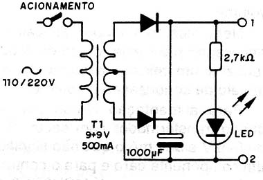 Figura 7 – Fonte para acionamento do sistema
