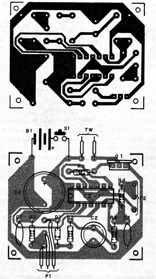 Figura 2 – Placa para a montagem
Figura 2 – Placa para a montagem