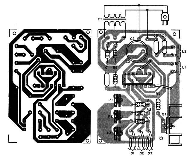 Figura 5 – Placa para a montagem
Figura 5 – Placa para a montagem