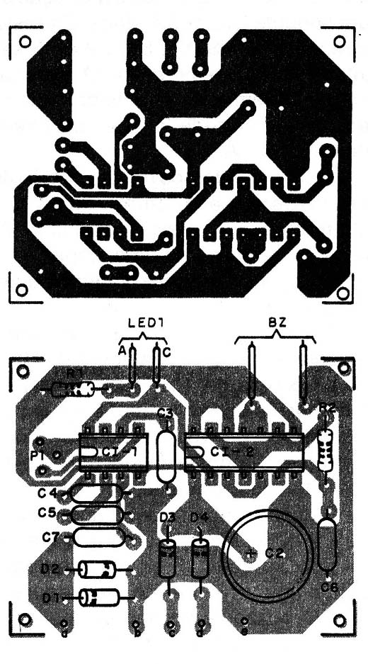 Figura 8 – Placa para o receptor
Figura 8 – Placa para o receptor