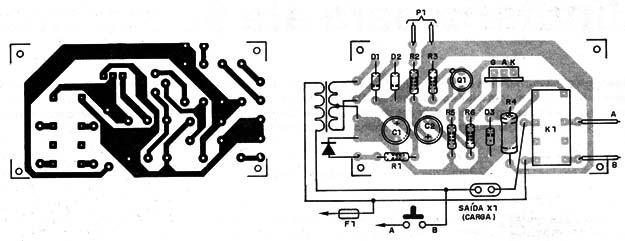 Figura 2 – Placa para a montagem
Figura 2 – Placa para a montagem