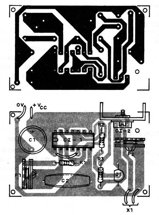 Figura 3 – Placa para a montagem
Figura 3 – Placa para a montagem