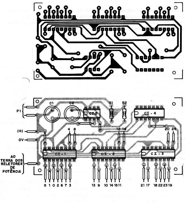 Figura 7 – Placa para a montagem
Figura 7 – Placa para a montagem