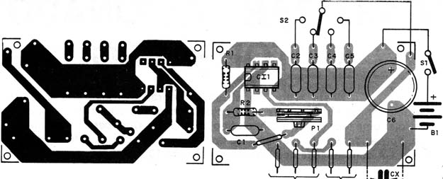Figura 6 – Placa para a versão 2
Figura 6 – Placa para a versão 2