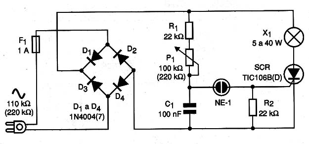 Figura 3 – Adaptando um circuito de onda completa
Figura 3 – Adaptando um circuito de onda completa