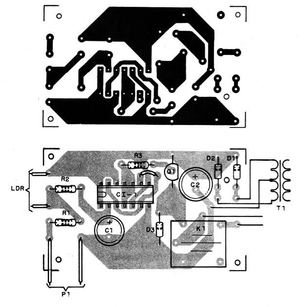 Figura 2 – Placa para a montagem
Figura 2 – Placa para a montagem