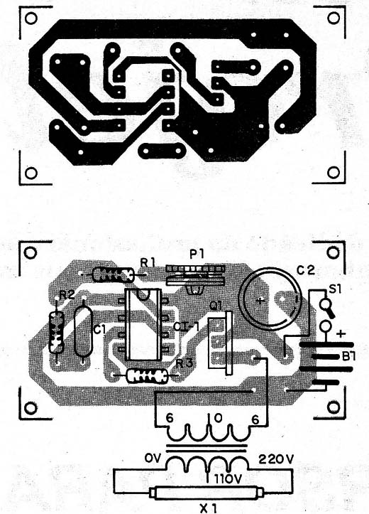 Figura 2 – Montagem em placa
