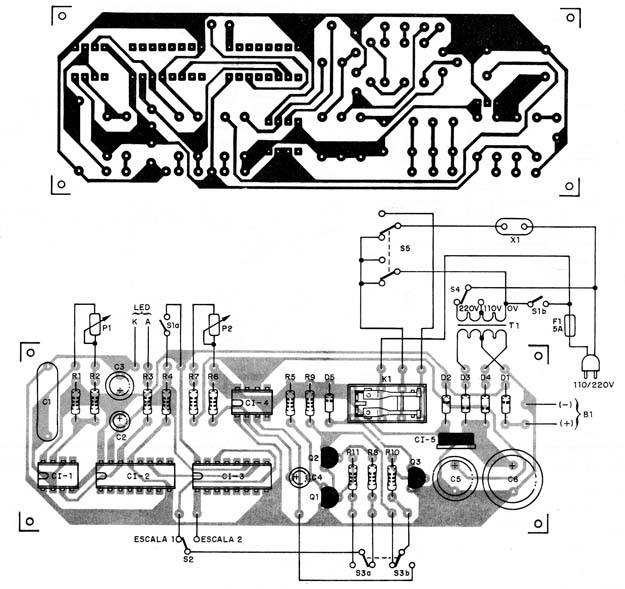 Figura 3 – Placa para a montagem
