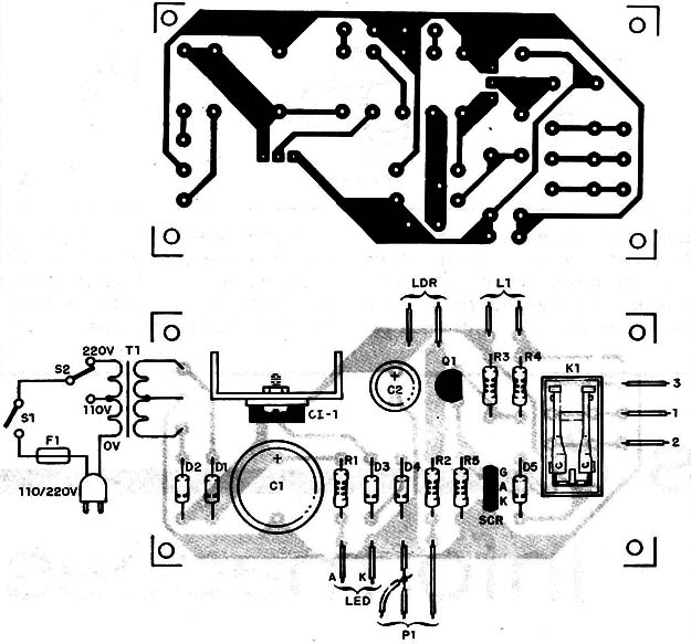 Figura 2 – Placa para a montagem
Figura 2 – Placa para a montagem
