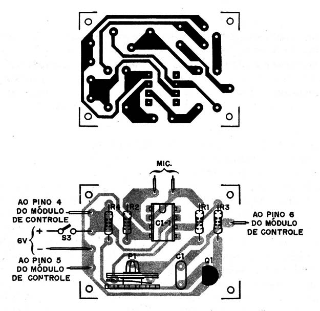 Figura 2 – Placa para a montagem
Figura 2 – Placa para a montagem