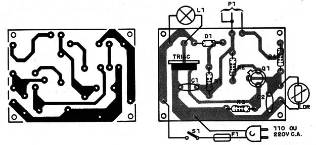 Figura 6 – Placa para a montagem
Figura 6 – Placa para a montagem