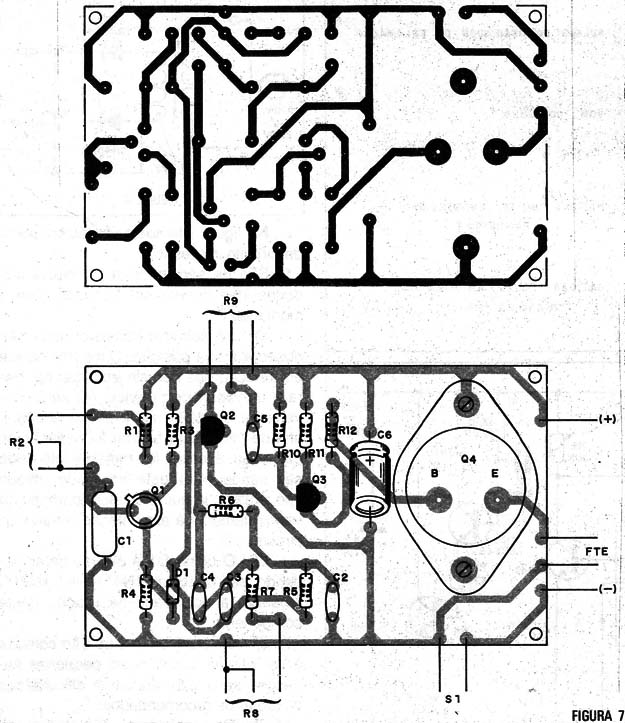 Figura 7 – Placa para a montagem
Figura 7 – Placa para a montagem