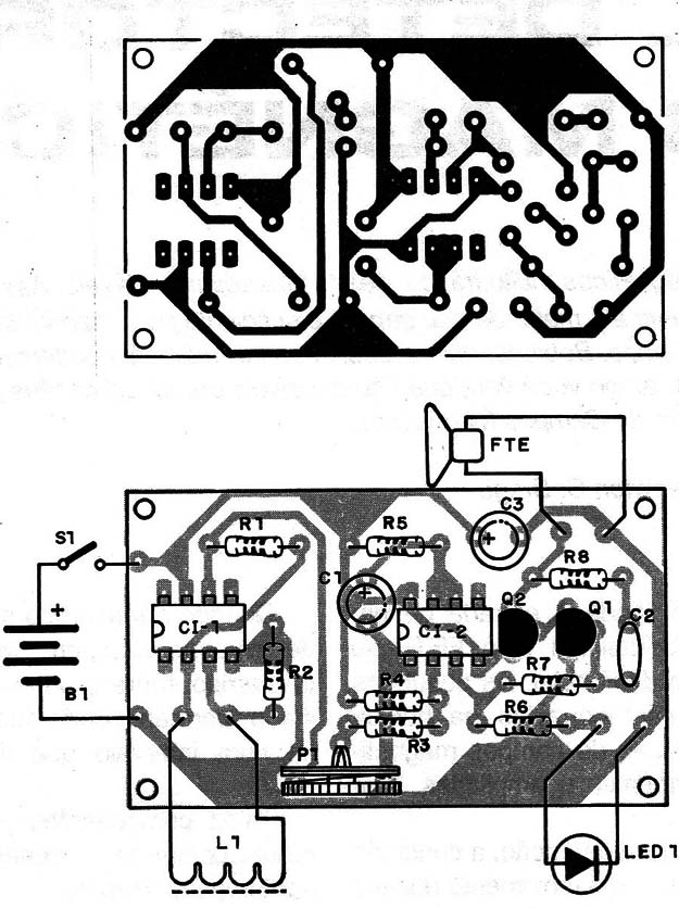 Figura 3 – placa para a montagem
Figura 3 – placa para a montagem