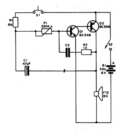    Figura 1 – Diagrama do boi eletrônico
