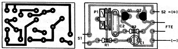    Figura 3 – Placa para a montagem
