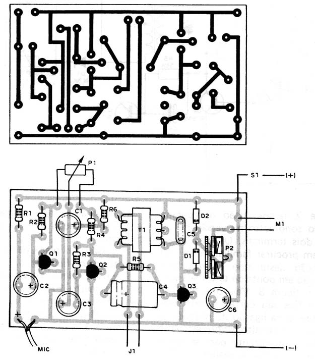 Figura 9 – Placa para a montagem
Figura 9 – Placa para a montagem