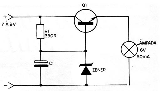 Figura 3 – Circuito regulador de tensão
Figura 3 – Circuito regulador de tensão