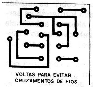 Figura 4 – As trilhas não podem se cruzar
Figura 4 – As trilhas não podem se cruzar