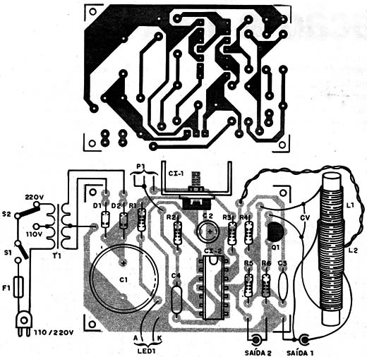 Figura 3 – Placa para a montagem
