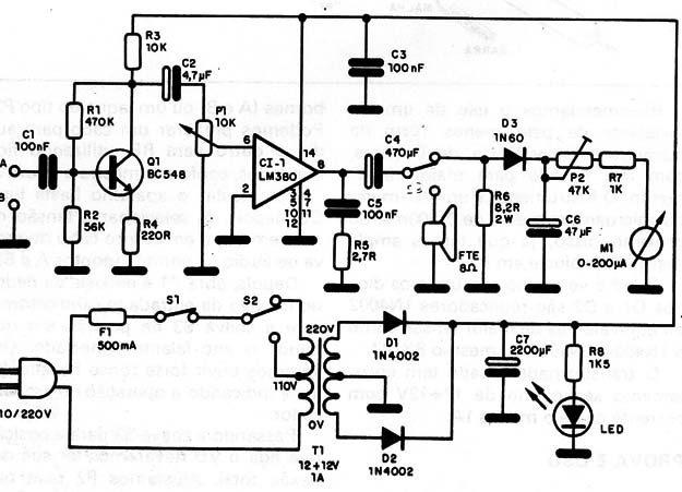Figura 1 – Diagrama do traçador de sinais
Figura 1 – Diagrama do traçador de sinais