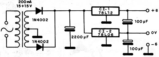 Figura 3 – Fonte para o circuito
Figura 3 – Fonte para o circuito