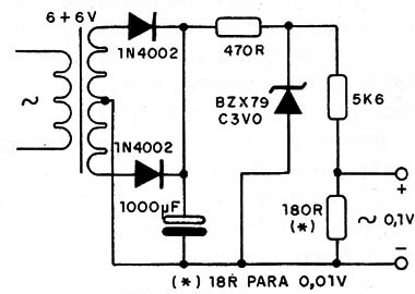    Figura 8 – Circuito de referência
