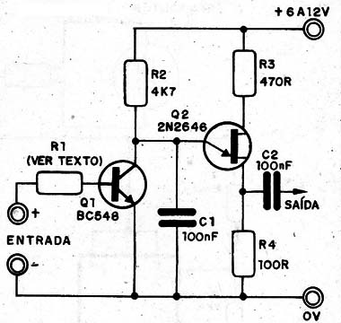 Figura 11 – Circuito para sensor de tensão
Figura 11 – Circuito para sensor de tensão