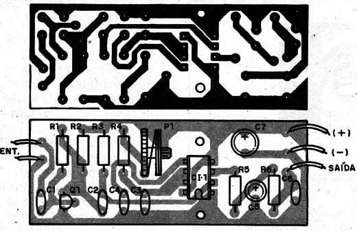 Figura 19 – Placa para o receptor
Figura 19 – Placa para o receptor
