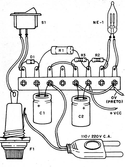Figura 2 – Montagem em ponte de terminais
Figura 2 – Montagem em ponte de terminais