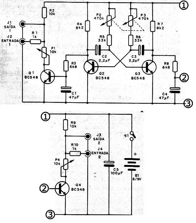 Figura 1 – Diagrama completo do multi-trêmulo
Figura 1 – Diagrama completo do multi-trêmulo