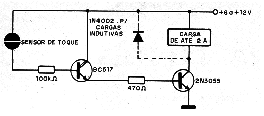    Figura 13 – Relé de toque
