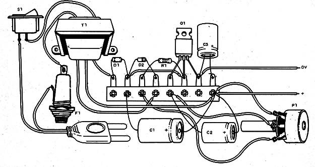    Figura 2 – Montagem em ponte de terminais
