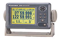 Figura 7 - Um GPS do tipo console para ser instalado no painel de barcos.
