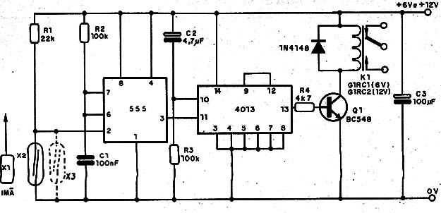 Figura 12 – Circuito de acionamento biestável
