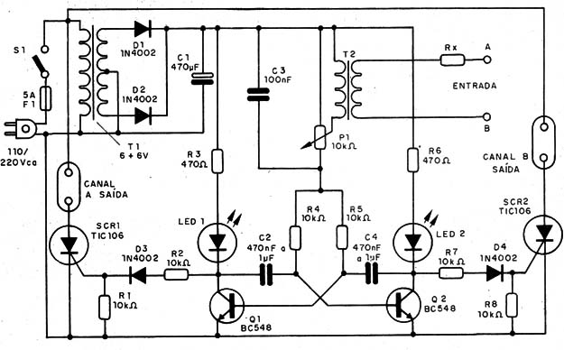    Figura 1 – Diagrama do aparelho
